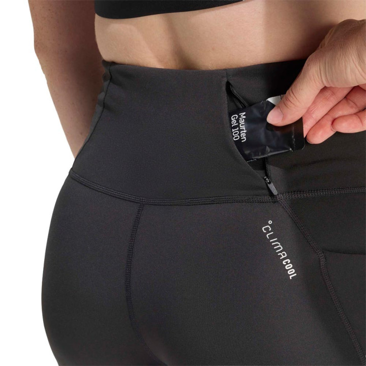 ADIDAS Pantaloncini Running Tight Adi365 Nero Donna