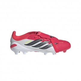ADIDAS Predator Elite Ft Fg J Rosso Nero Bianco - Scarpe Da Calcio Bambino