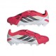 ADIDAS Predator Elite Ft Fg J Rosso Nero Bianco - Scarpe Da Calcio Bambino