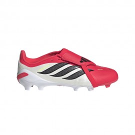 ADIDAS Predator League Ft Fg J Rosso Nero Bianco - Scarpe Da Calcio Bambino