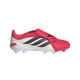 ADIDAS Predator League Ft Fg J Rosso Nero Bianco - Scarpe Da Calcio Bambino