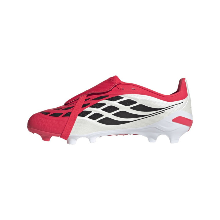 ADIDAS Predator League Ft Fg J Rosso Nero Bianco - Scarpe Da Calcio Bambino