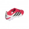 ADIDAS Predator League Ft Fg J Rosso Nero Bianco - Scarpe Da Calcio Bambino