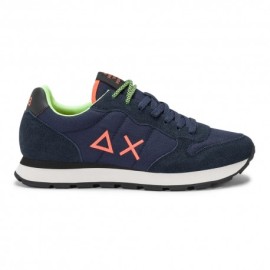 Sun 68 Tom Fluo Blu Navy - Sneakers Uomo