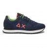 Sun 68 Tom Fluo Blu Navy - Sneakers Uomo