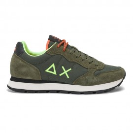 Sun 68 Tom Fluo Verde Militare - Sneakers Uomo