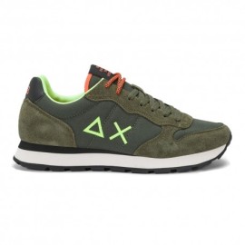 Sun 68 Tom Fluo Verde Militare - Sneakers Uomo