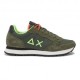 Sun 68 Tom Fluo Verde Militare - Sneakers Uomo