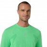 Asics Crop Top Running Road Seamless Ls  Vital Verde Illuminate Verde Uomo