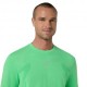 Asics Crop Top Running Road Seamless Ls  Vital Verde Illuminate Verde Uomo