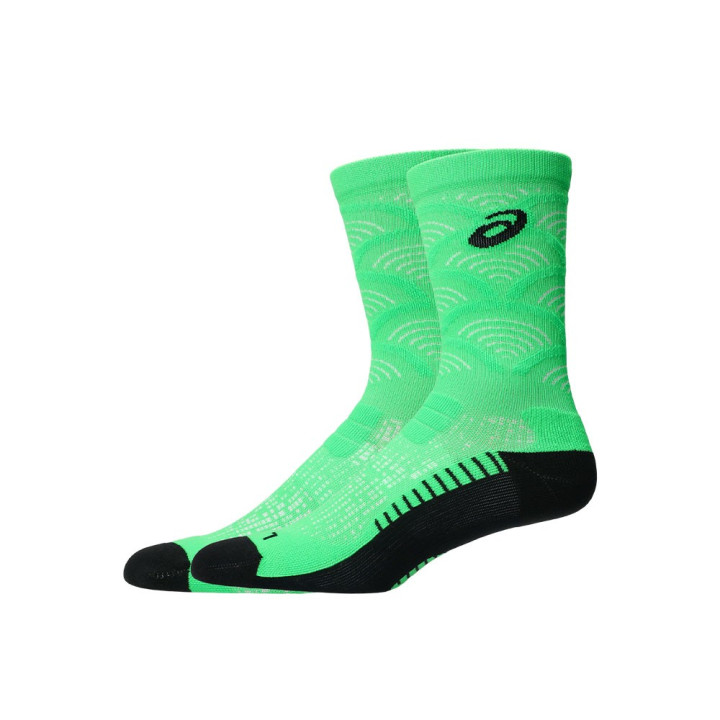 Asics Performance Run Sock Crew Vital Verde