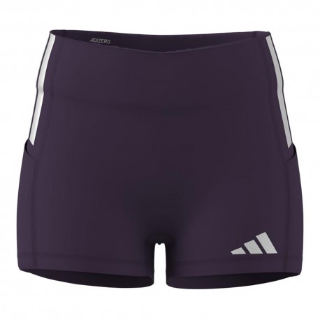 ADIDAS Pantaloncini Running Tight Adizero Violet Donna