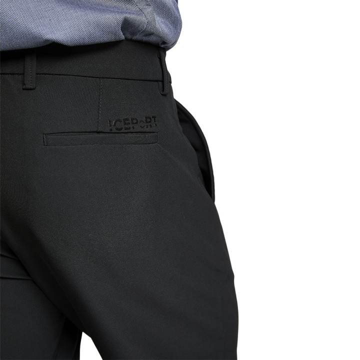 Iceport Pantaloni Carrot Nero Uomo