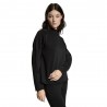 Iceport Maglia Maniche Lunghe Collo Vulcano Nero Donna