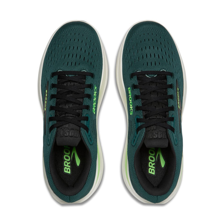 Brooks Ghost Max 3 Atlantic Deep Nero Verde - Scarpe Running Uomo