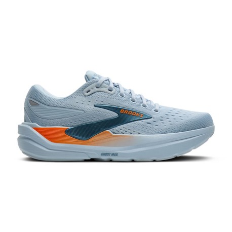Brooks Ghost Max 3 Skyway Blue Arancio - Scarpe Running Uomo