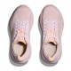 Hoka Bondi 9 Lilac Cream Tangerine Glow - Scarpe Running Donna