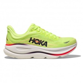 Hoka Bondi 9 Neon Yuzu Squid Ink - Scarpe Running Uomo