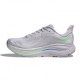 Hoka Clifton 10 Ash Grigio Neon Verde - Scarpe Running Uomo
