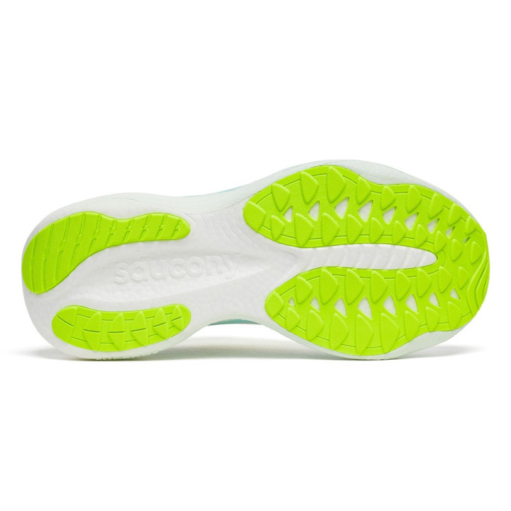 Saucony Ride 19 Bianco Splash - Scarpe Running Donna