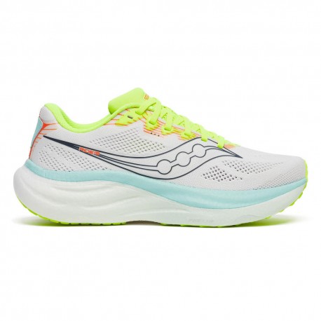 Saucony Ride 19 Bianco Splash - Scarpe Running Donna