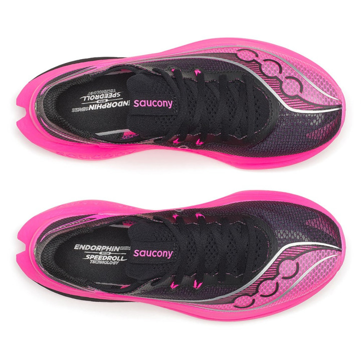 Saucony Endorphine Pro 5 Nero Argento - Scarpe Running Donna