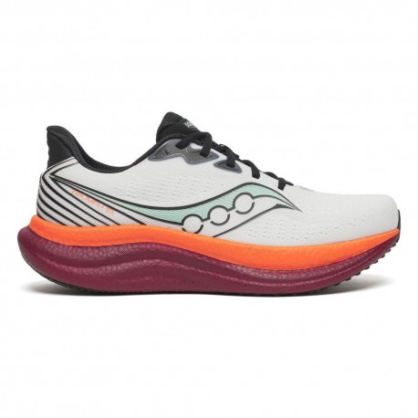 Saucony Triumph 23 Bianco Crimson - Scarpe Running Uomo