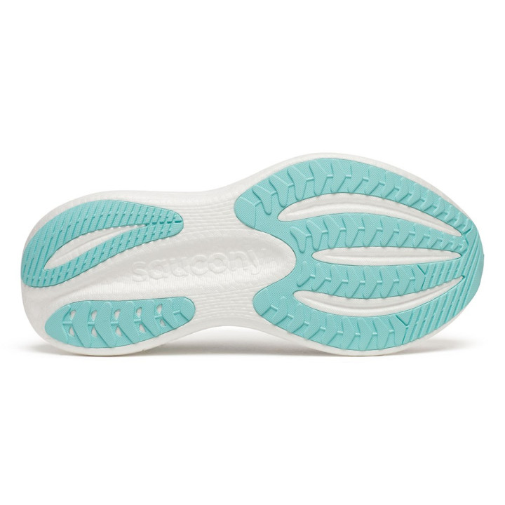Saucony Triumph 23 Bianco Navy - Scarpe Running Donna