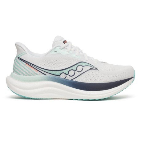 Saucony Triumph 23 Bianco Navy - Scarpe Running Donna