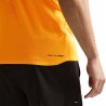 Nike Canotta Running Aeroswift Laser Arancio Nero Uomo