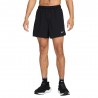 Nike Pantaloncini Running Df Challenger 5" 2In1 Nero Argento Uomo