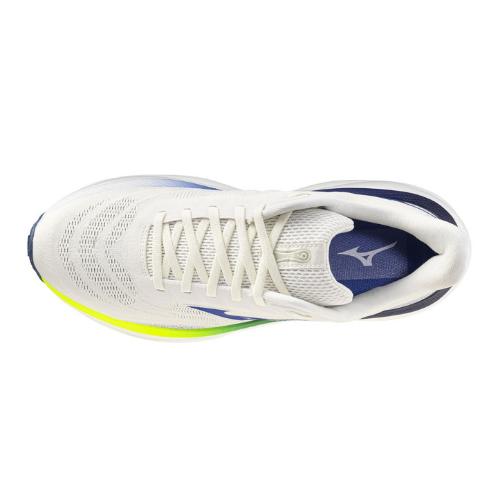 Mizuno Wave Sky 9 Snow Bianco Surf The Web - Scarpe Running Uomo