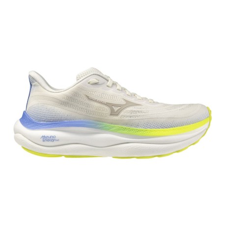 Mizuno Wave Sky 9 Snow Bianco Surf The Web - Scarpe Running Donna