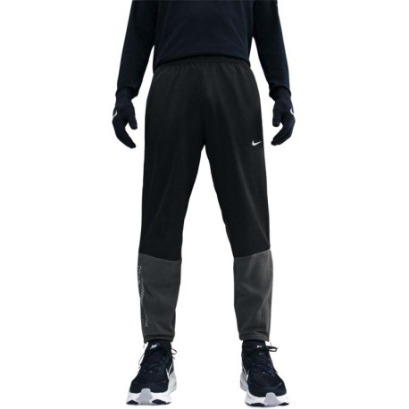 Nike Pantaloni Running Challenger Winterized Nero Argento Uomo
