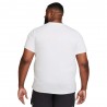 Nike T-Shirt Running Df Miler Bianco Argento Uomo