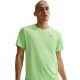 Nike T-Shirt Running Df Miler Lime Blast Argento Uomo