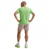 Nike T-Shirt Running Df Miler Lime Blast Argento Uomo