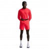 Nike Maglia Running Pacer Lt Crimson Argento Uomo