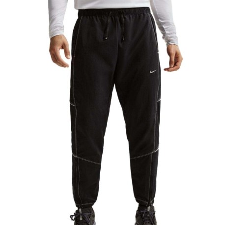 Nike Pantaloni Running Retro Track Nero Argento Uomo