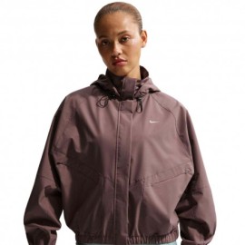 Nike Giacca Running Storm-Fit Swift Tattoo Argento Donna