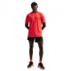 Nike Pantaloncini Running Stride 5" Nero Silv Uomo