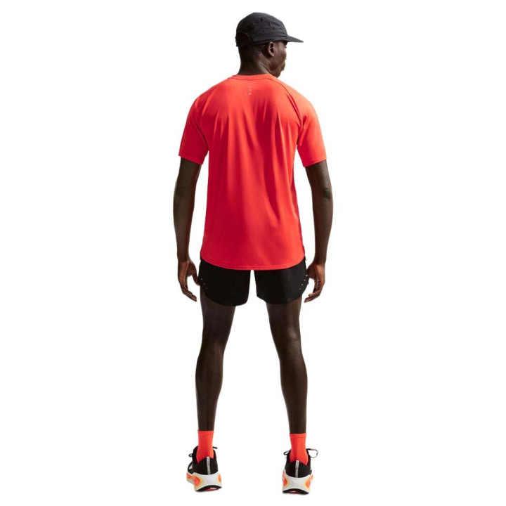 Nike Pantaloncini Running Stride 5" Nero Silv Uomo