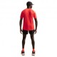 Nike Pantaloncini Running Stride 5" Nero Silv Uomo