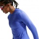 Nike Maglia Running Crew Swift Sapphire Argento Donna