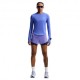 Nike Maglia Running Crew Swift Sapphire Argento Donna