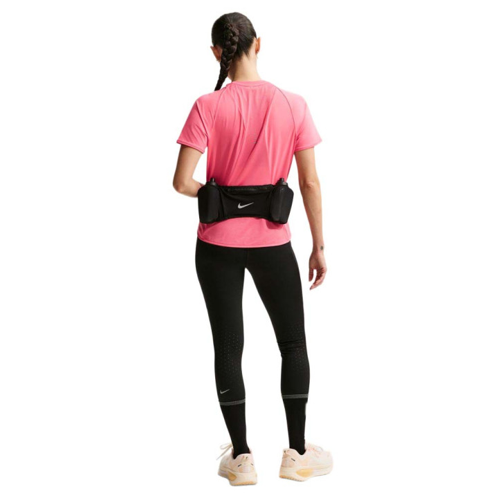 Nike T-Shirt Running Swift Sea Coral Argento Donna