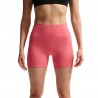 Nike Pantaloncini Running Tight Swift 4" Sea Coral Argento Donna