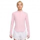 Nike Maglia Running Tempo Swoosh Rosa Foam Bianco Donna