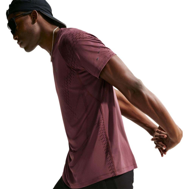 Nike Pantaloncini Running Stride 5" Hybrid 2In1 Nero Summit Bianco Uomo