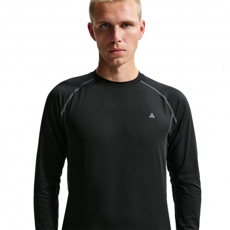 Nike Acg Wildsee Felpa Trail Running Nero Bianco Uomo